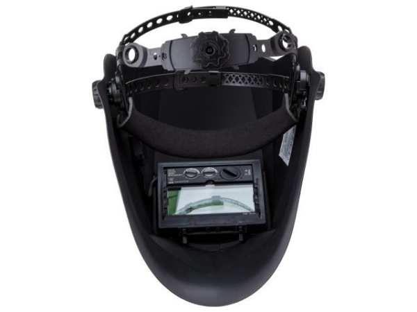 Щиток сварщика с самозатемняющимся светофильтром Solaris ASF650Х (красный металлик)